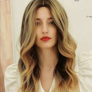 NWT SHEIN blonde hombre wig